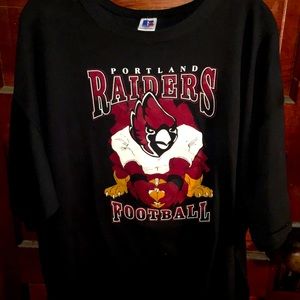Vintage Russell Athletics Raiders Football T-Shirt